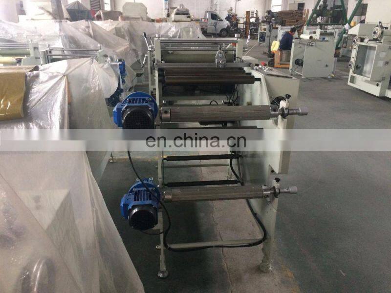 full automatic adhesive sticker cutting machine with two unwind shaft