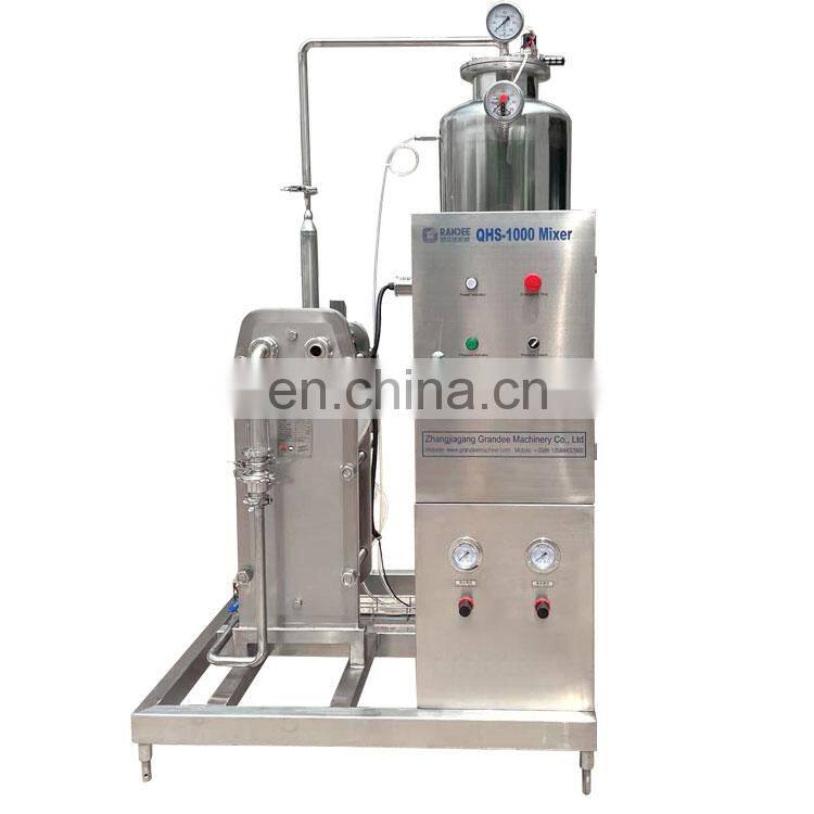 Carbonated drink mixer processing machine water CO2 mixer beverage mixing machine