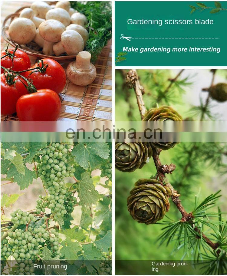 Professional steel pruner gardening hand pruning shears scissors for flowers/garden tree