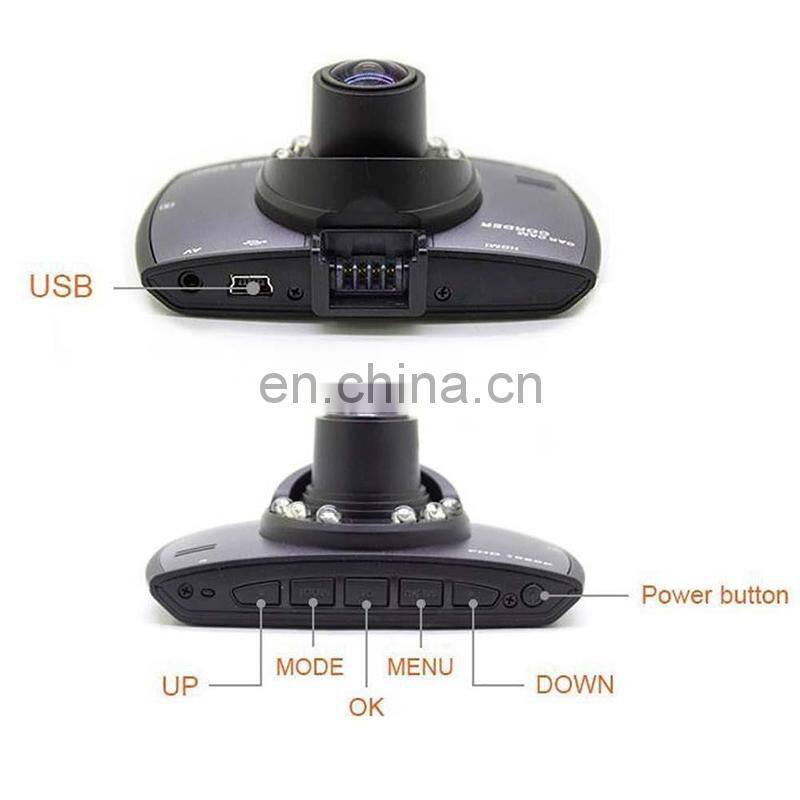 1080P HD Auto Car DVR Camera Dash Video Recorder Portable Durable Fashion LCD G-sensor Cycle Record G30 Dash Cam HD Mirror Cam