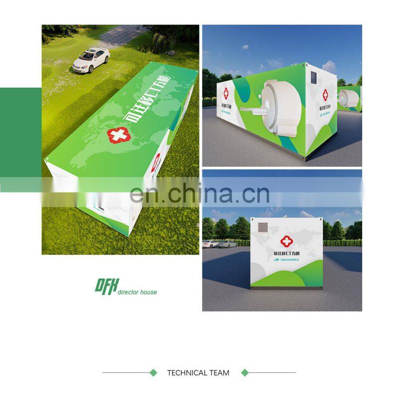 Prefab CT Room Cabin Prefabricated Modular Intelligent Medical Isolation Cabin mobile house for hospital