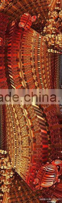 digital print custom design long pure silk scarf