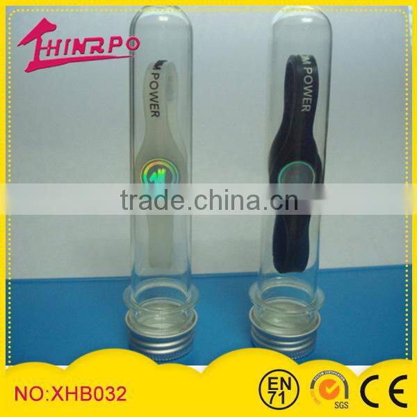 POP Powerful Wrist Bands Silicone Bracelet Multiple Colors