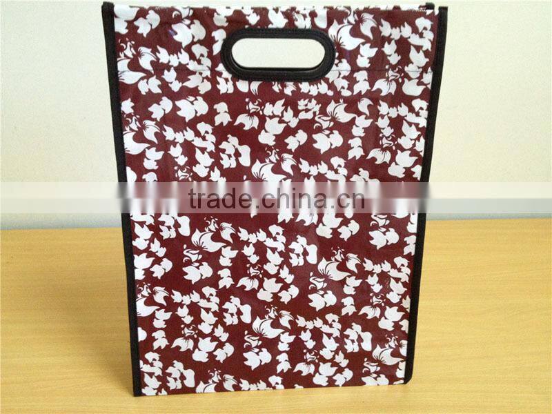 Reusable Recycle Grocery Supermarket Shopping Die Cut Woven Bags