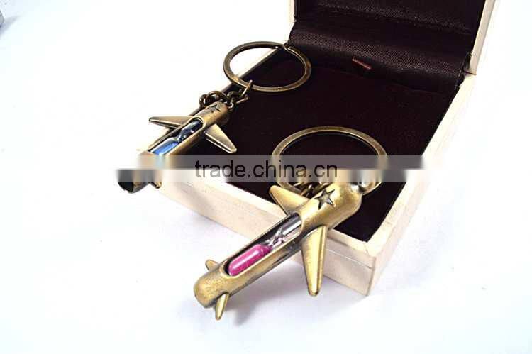 Hot Sale Promotional Mini customized remove before flight keychain
