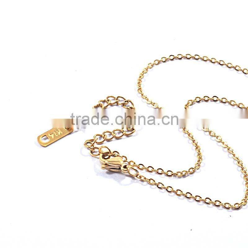 Wholesale Ballerina Necklace Latest Design Saudi Gold Jewelry Necklace