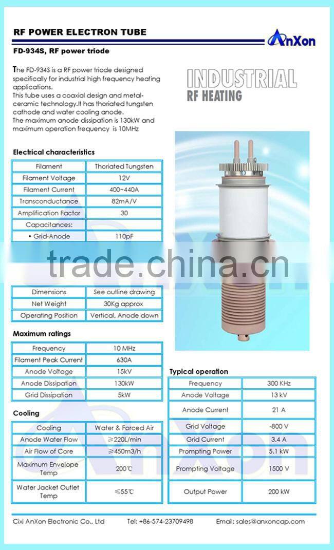 Vacuum Tube Triode Tube FD-934S