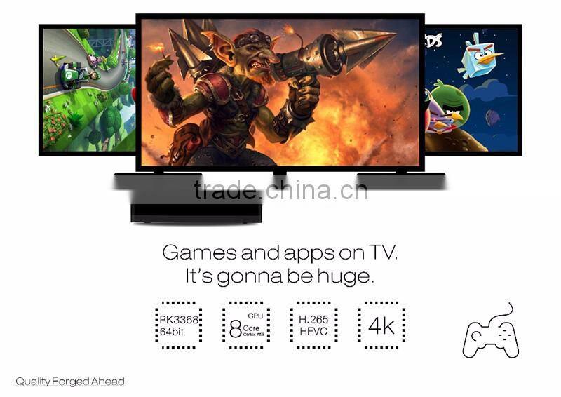 2016 New Cheapest RK3368 64Bit Octa Core 2GB RAM 16GB ROM OTT TV Box Android 5.1 OEM I68