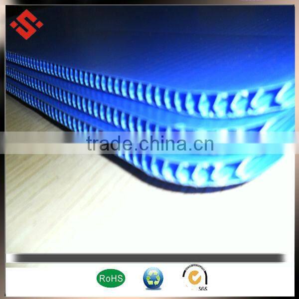 4mm Thick Plastic PP Corrugated Sheet for bottle Layer Pads