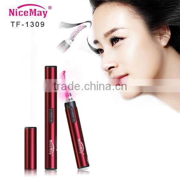 Electric heated eyelash extension