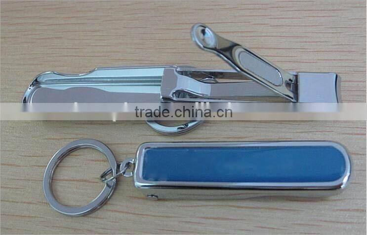 promotional nail tool naip clipper logo printed sticker nail scissors