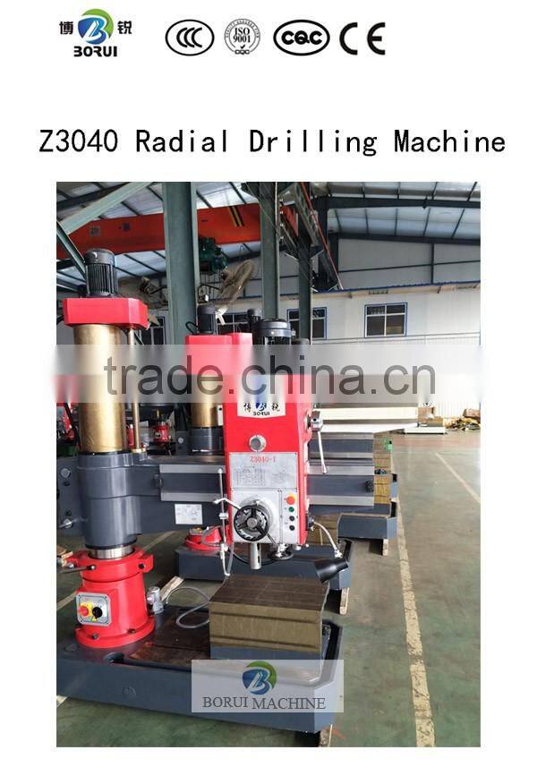 Spindle travel 270mm Z3040 radial drilling machine