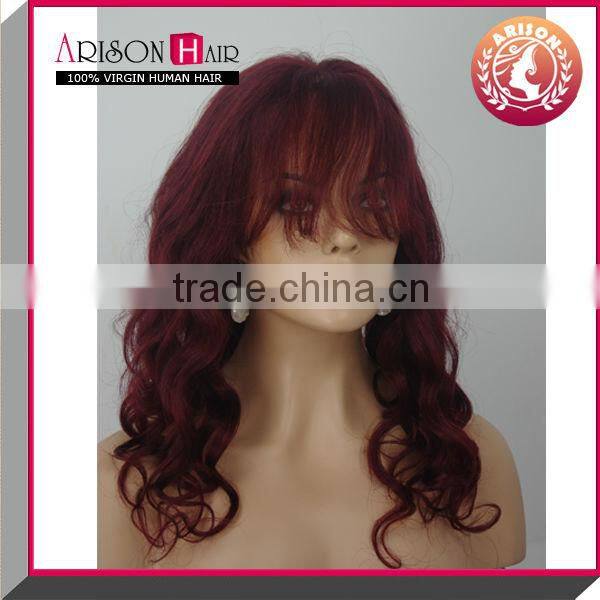 Hot sale natural hairline silk top lace wigs