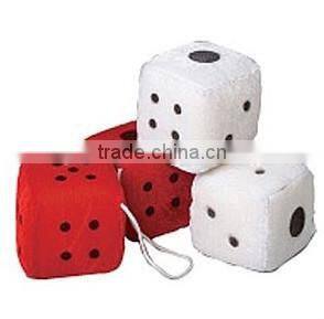 plush dice toys/cheap plush dice toys/hot sale from china