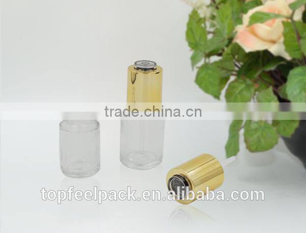 china wholesale glass bottle /cosmetic glass dropper bottle / new product for 2015