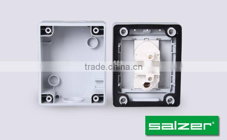 Salzer 1 gang 1way waterproof switches IP56