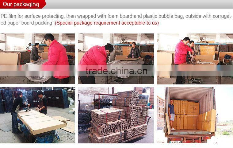 double swing metal security door design with good quality