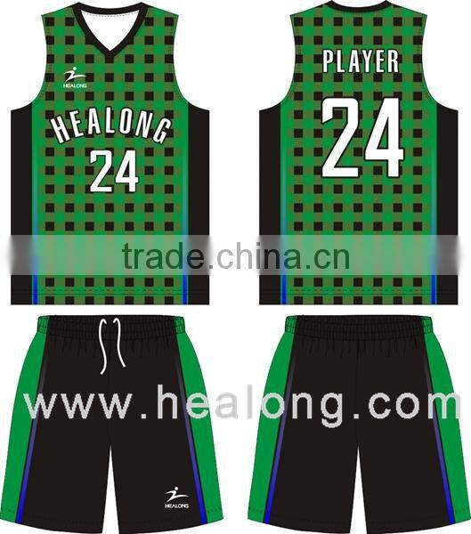 100%polyester sublimation new style basketball jersey
