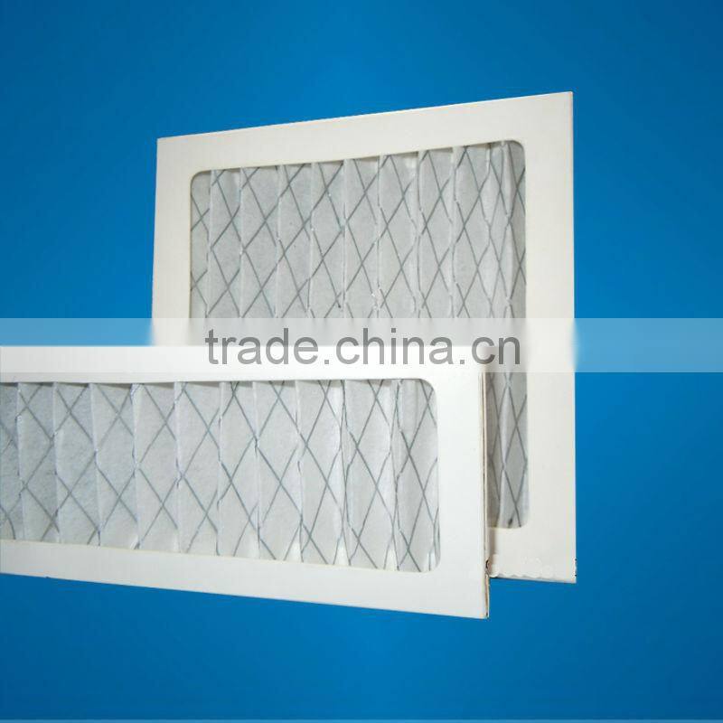 Filtration dust reduction filter