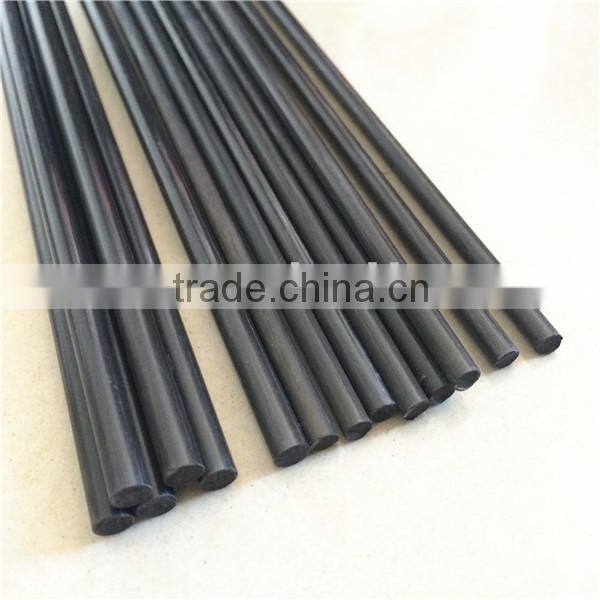 Carbon fiber round solid rod with high strength