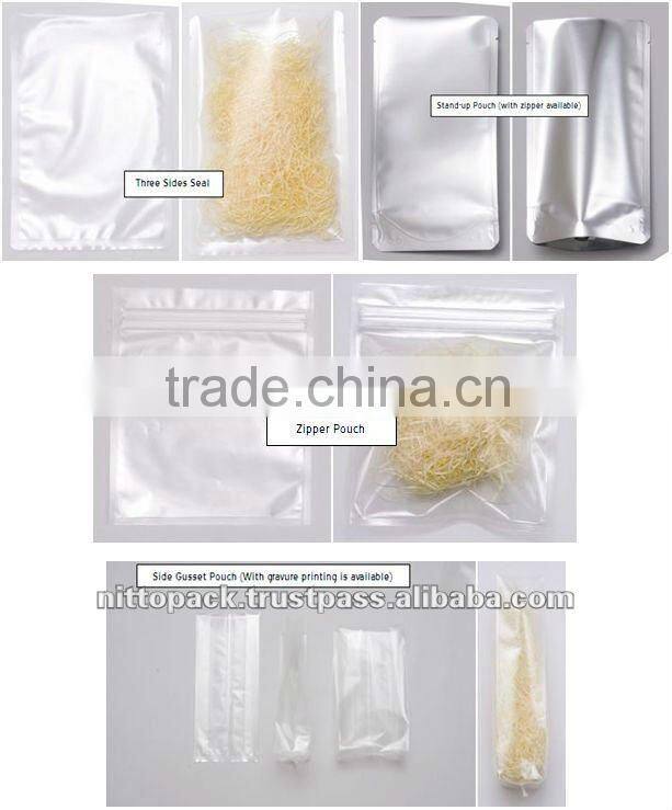 Retort food aluminum pouch printing manufacturer