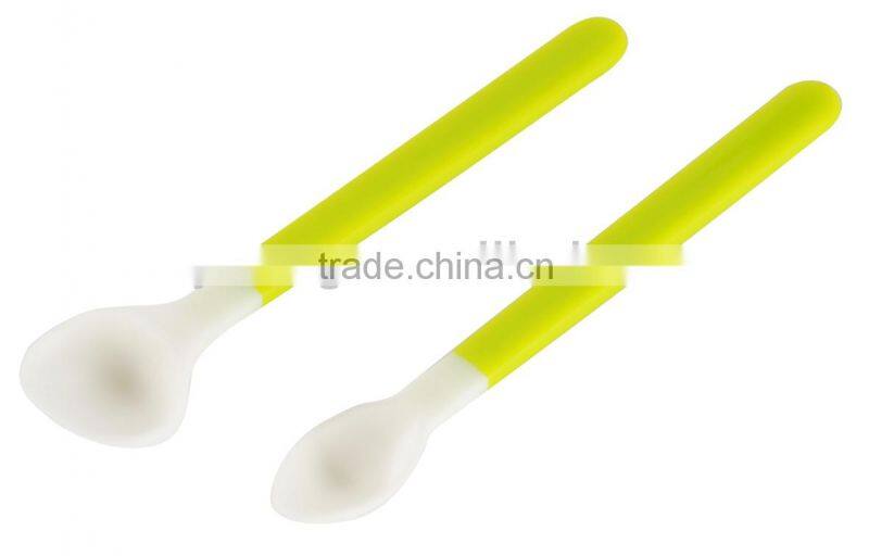 Silicone and PP Baby Spoon BPA free