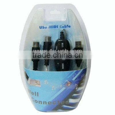 Hight Quality USB to MIDI keyboard Interface Converter Cable