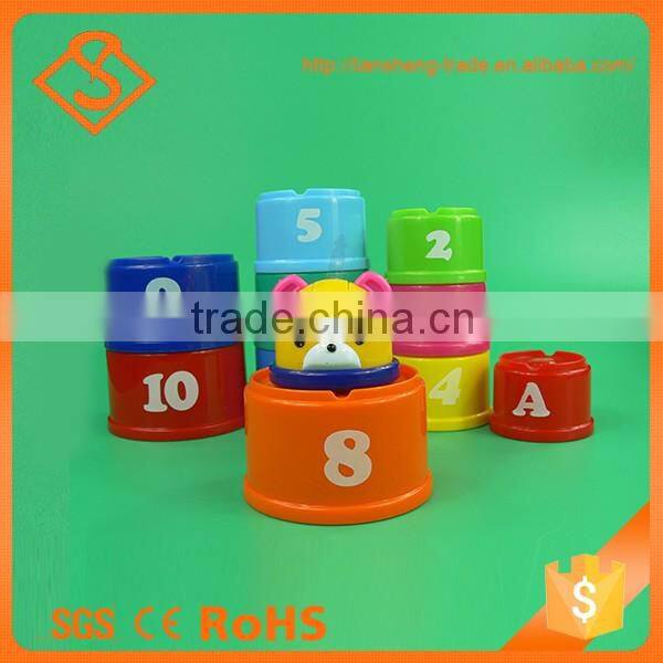 Super quality cute plastic design kids bricks intellect blocks toys