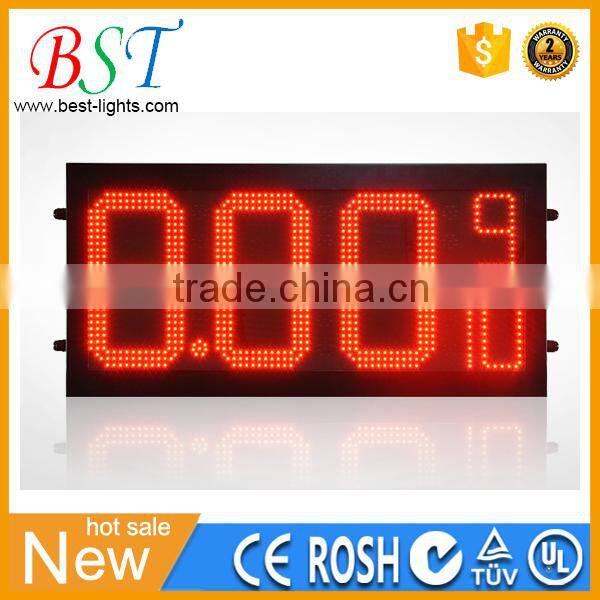 Professional LED gas price display maker programmable LED Gas Price Signs