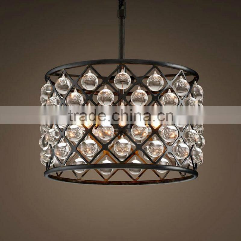 crystal glass chandelier lights