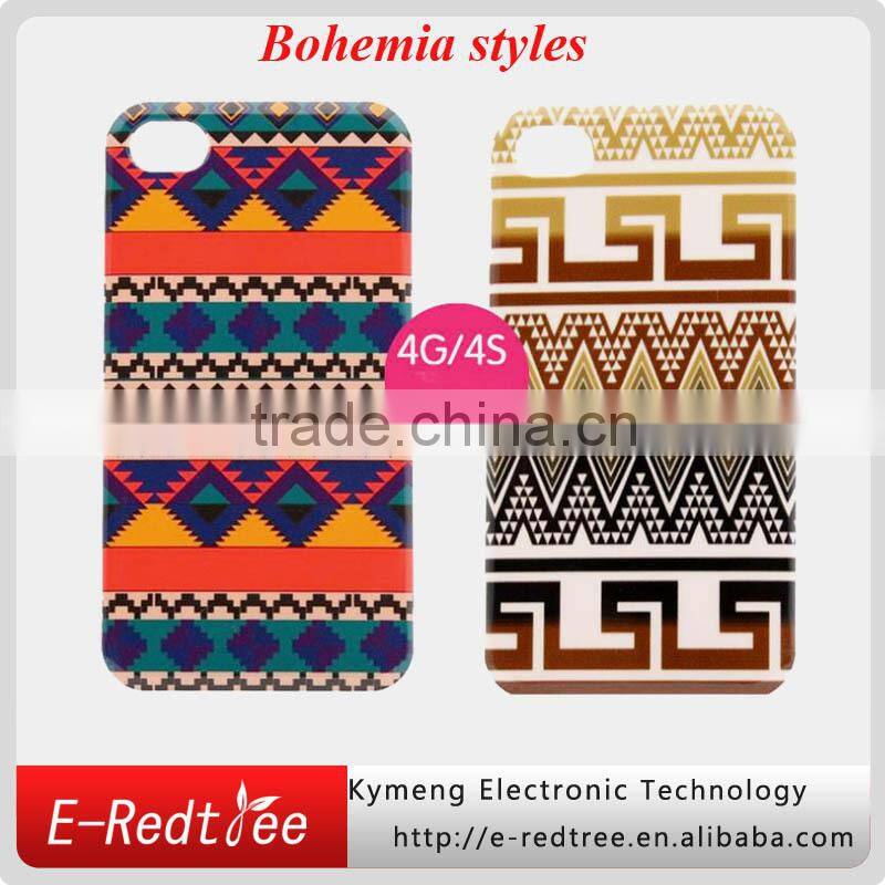 Popular Bohemia color printing pc phone case for iphone 6