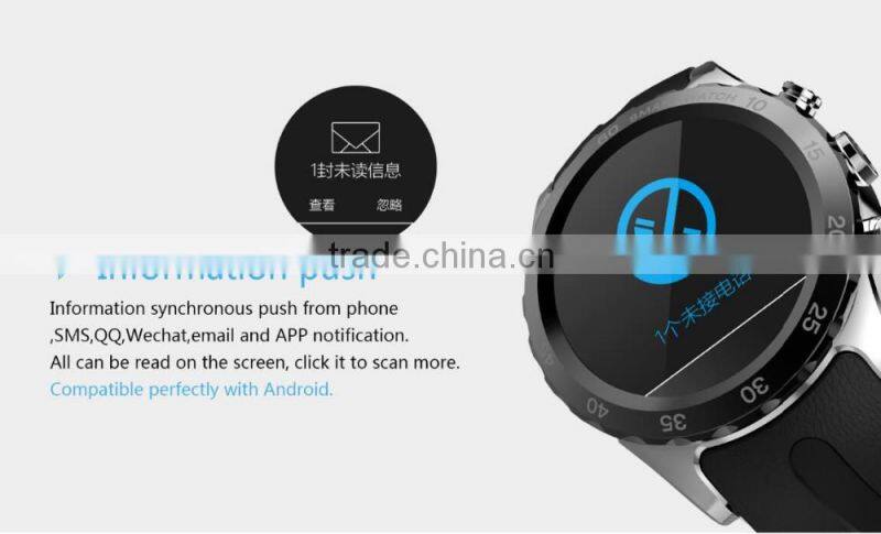 2016 Android Smart Watch 3G SIM WiFi bluetooth Adult smart watch