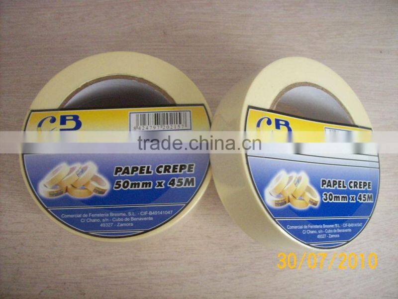 General purpose masking tape