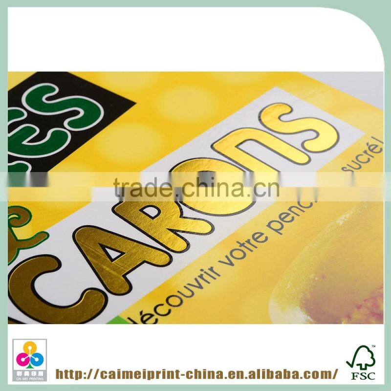 Customized bikini design case binding books with hot stamping