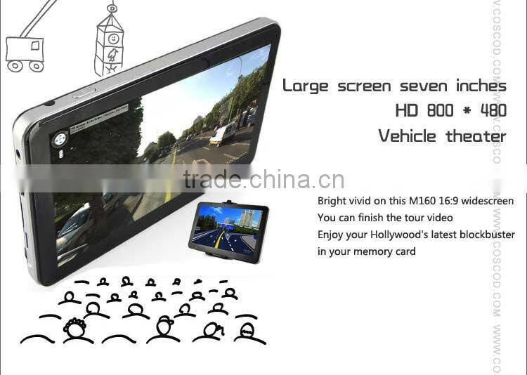 M050- 5 inch tablet gps with bluetooth for Europe map
