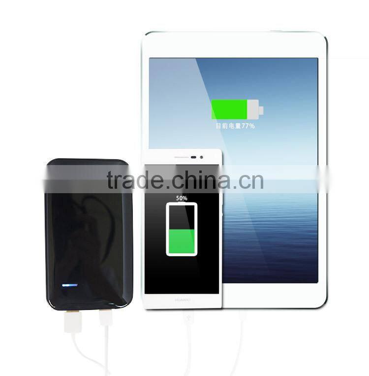Dual USB output power bank Recharge Standby Power for Samsung for Xiaomi