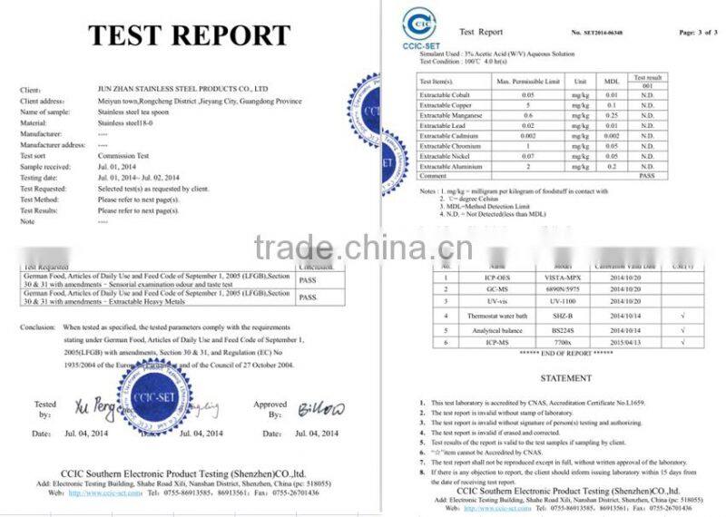 Korean stainless steel spoon and chopstick set,single sales is ok