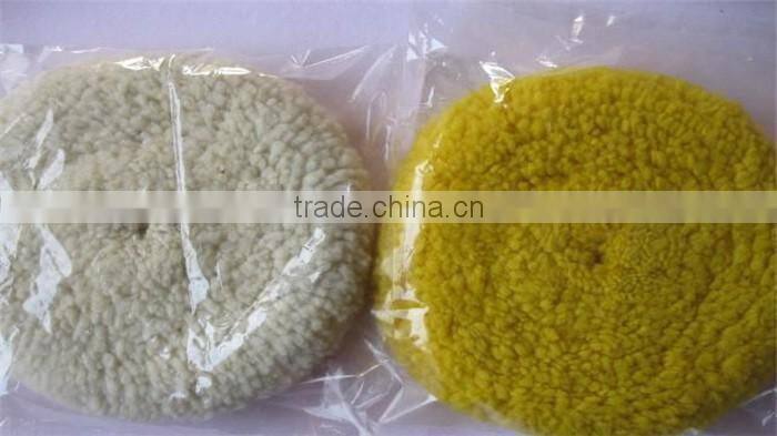 metal Buffing Natural Wool Double Side Diamond Polishing Pad