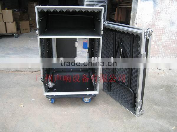 19 inch mixer rack flight case