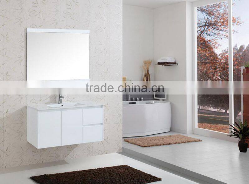 PVC bathroom vanity cabinet corner cabinet DM18-c35w