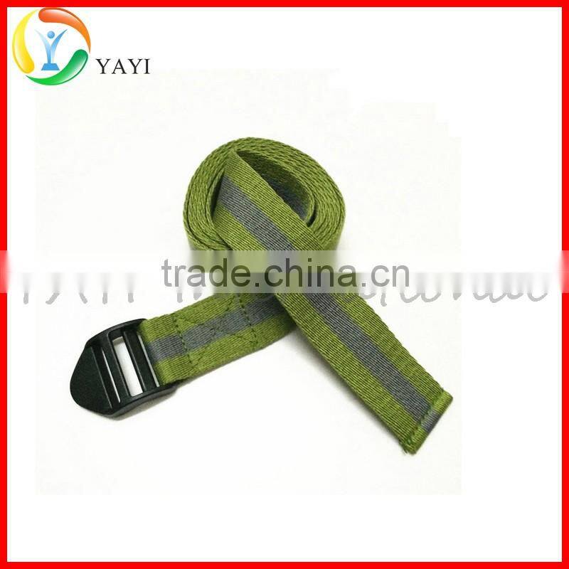Fitness Exercise Durable No Slip Metal D-Ring Belt Yoga Strap