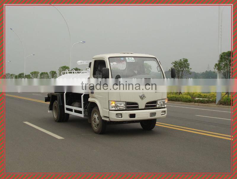 Dongfeng 3000-5000litres liquid waste suction truck