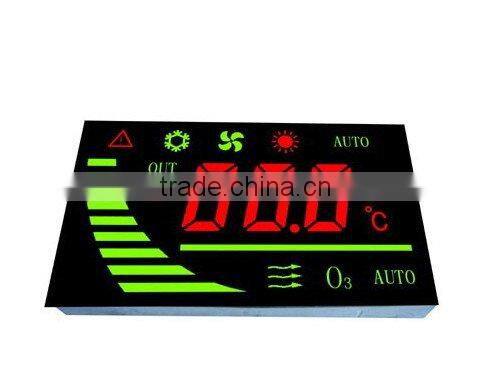 dual color led single digit display screen