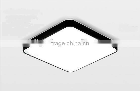 white or black square ceiling panel light 500x500mm