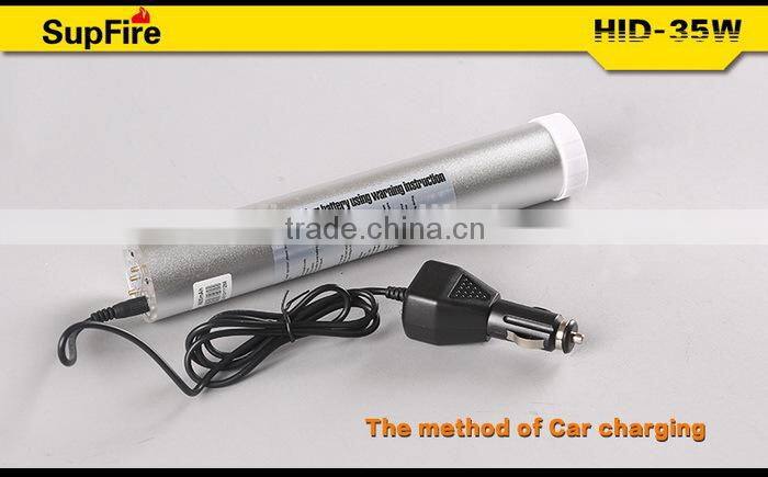 2014 Best Selling Rechargeable 35w High Power 4500lm HID Flashlight/ Torch with CE