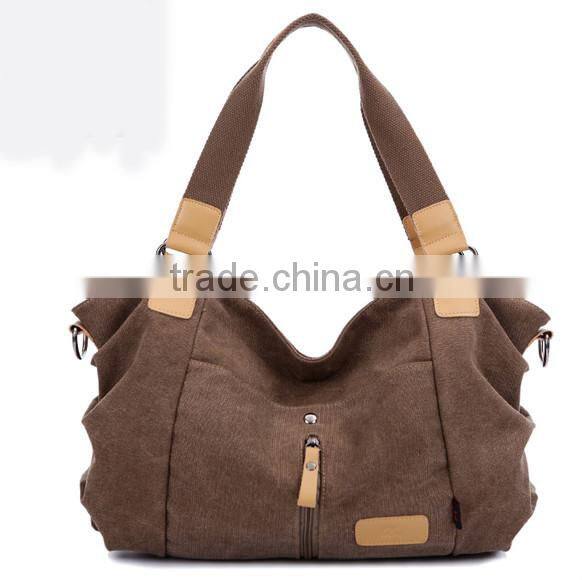 2014 Fashion design custom canvas bag tote bag wholesale canvas bag