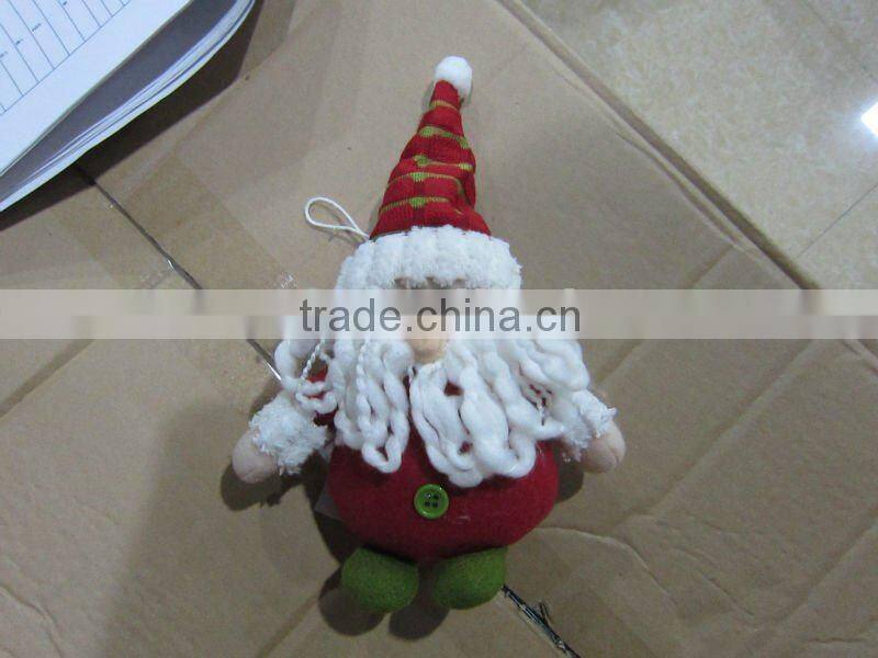 Different Promotional Christmas decoration for 2014, 6"santa hanger,Over 10,000 items