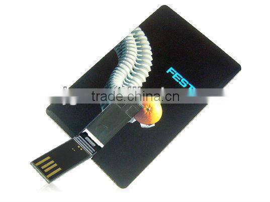 Plastic Promotional Flash Memory Card from China Factory