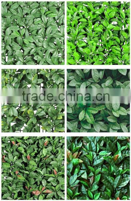 Artificial garden decoration for outdoor diy artificial fence Osmanthus leaf