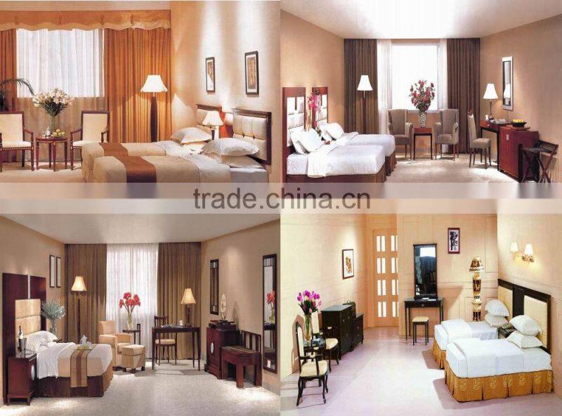 Modern Young Style MDF Veneer finished Hotel Room Standard size Low budget High Quality Hotel Furniture ZP-KF14A